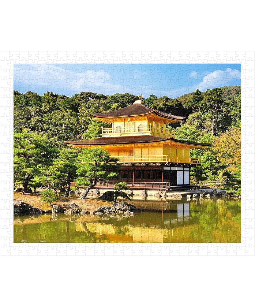 ジクソーパズル完成品　金閣寺 EPO-54-001 世界遺産 新緑の金閣寺－京都 2000ピース ［CP-JS